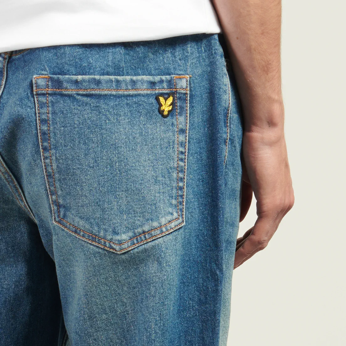 Lyle & Scott Мужские джинсы Tapered Denim