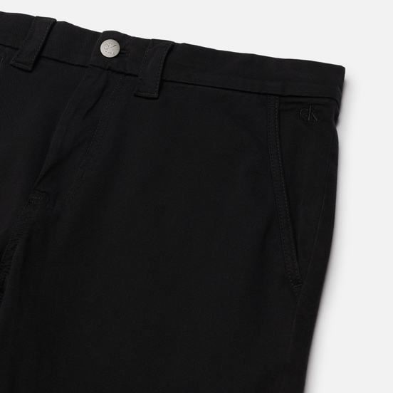 Мужские брюки Calvin Klein Jeans Skinny Washed Stretch Chino Black