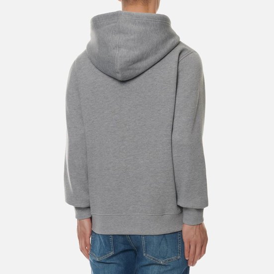 Мужская толстовка Calvin Klein Jeans Essential Zip Hoodie Mid Grey Heather