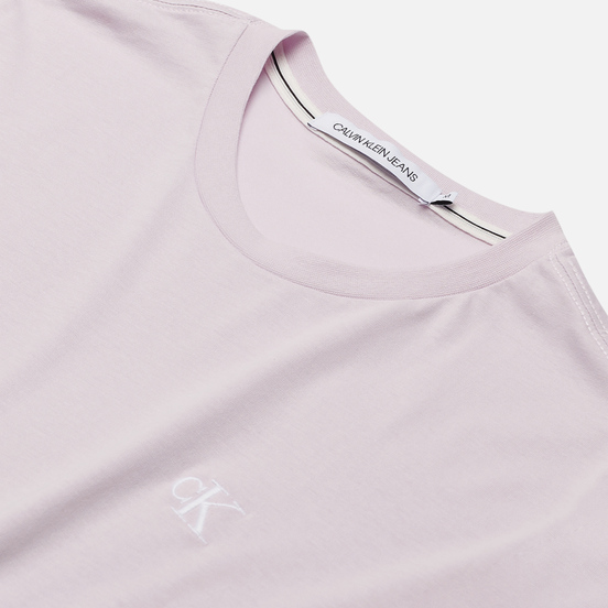Мужская футболка Calvin Klein Jeans Essential Monogram Logo Orchid Hush
