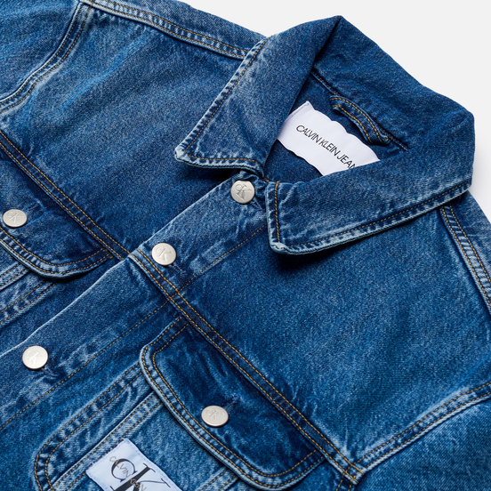 Мужская джинсовая куртка Calvin Klein Jeans 90s Denim Icn Mid Blue