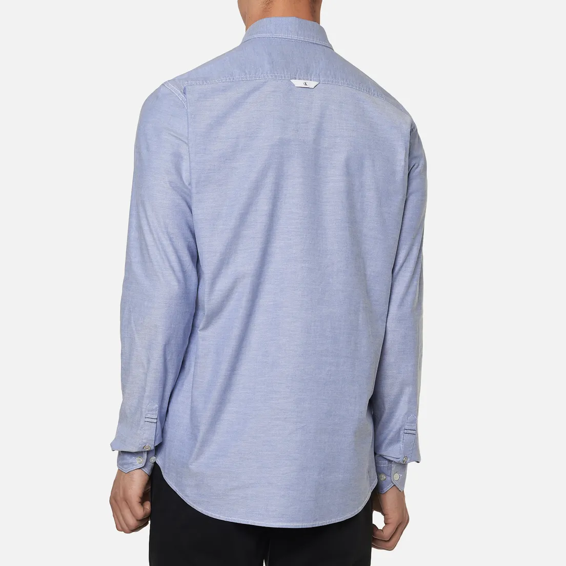 Calvin Klein Jeans Мужская рубашка Chambray Slim Stretch