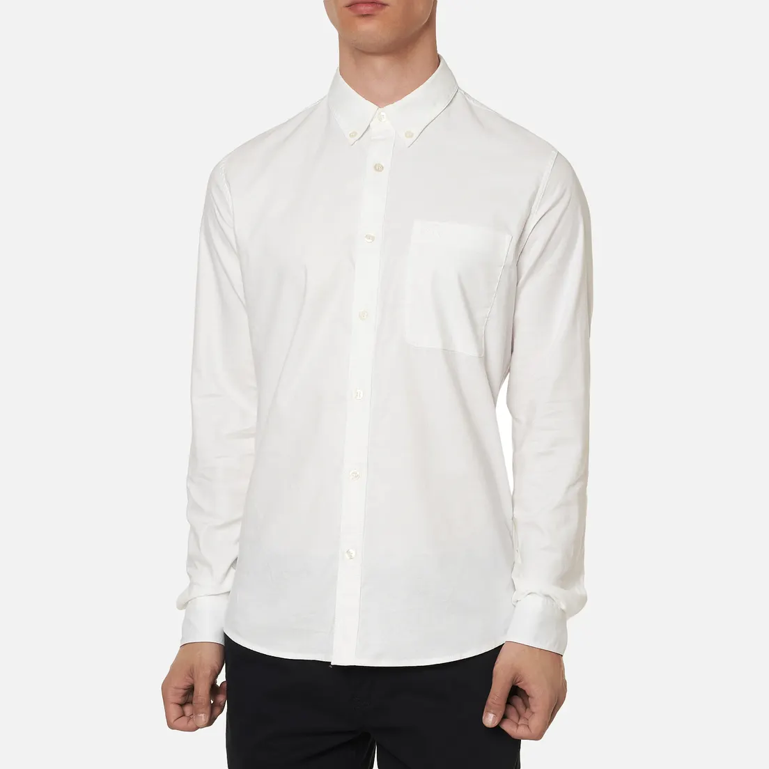 Calvin Klein Jeans Мужская рубашка Chambray Slim Stretch