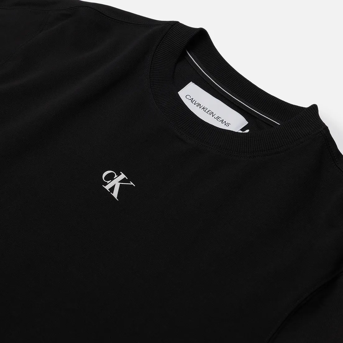 Calvin Klein Jeans Мужская толстовка Puff Print Crew Neck