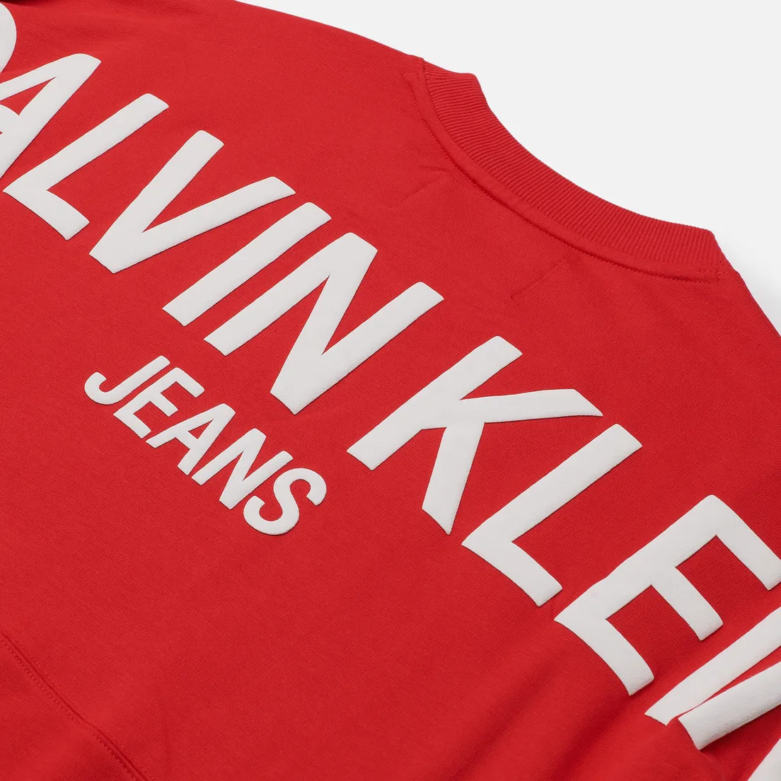 Calvin Klein Jeans Мужская толстовка Puff Print Crew Neck