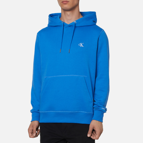 Мужская толстовка Calvin Klein Jeans Essential Hoodie Meridian Blue