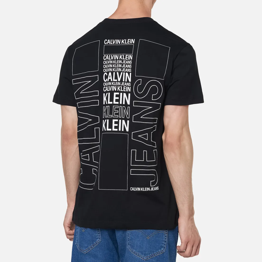 Calvin Klein Jeans Мужская футболка Back Skater Print