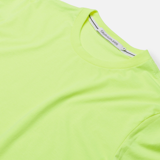 Мужская футболка Calvin Klein Jeans Back Skater Print Safety Yellow