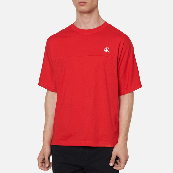 Мужская футболка Calvin Klein Jeans Puff Print Back Logo High Risk