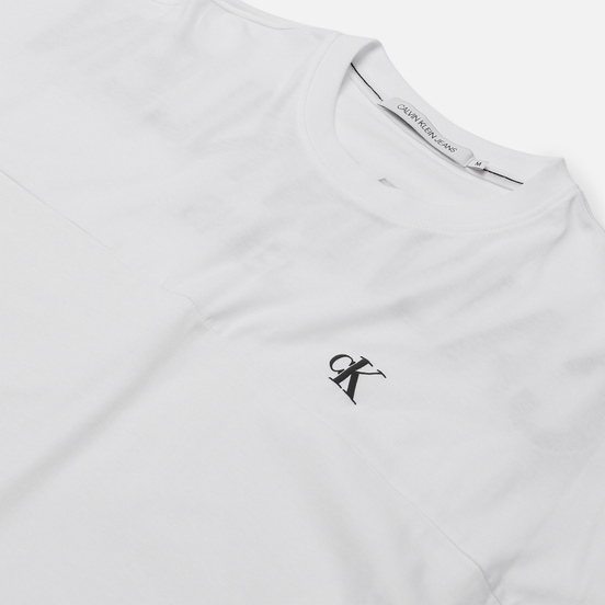 Мужская футболка Calvin Klein Jeans Puff Print Back Logo Bright White