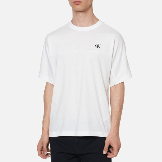 Мужская футболка Calvin Klein Jeans Puff Print Back Logo Bright White