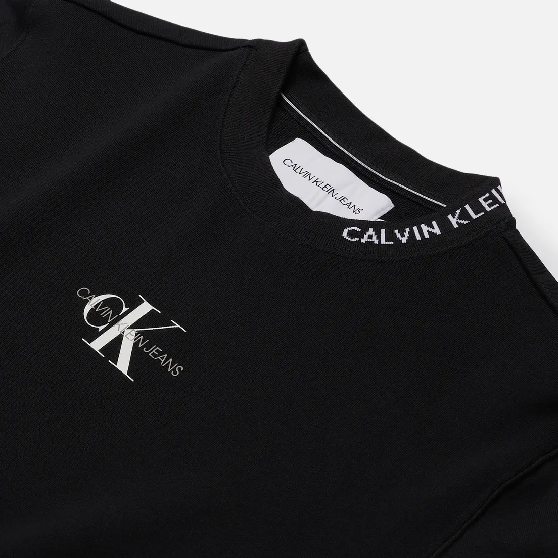 Calvin Klein Jeans Мужская толстовка Center Monogram Crew Neck