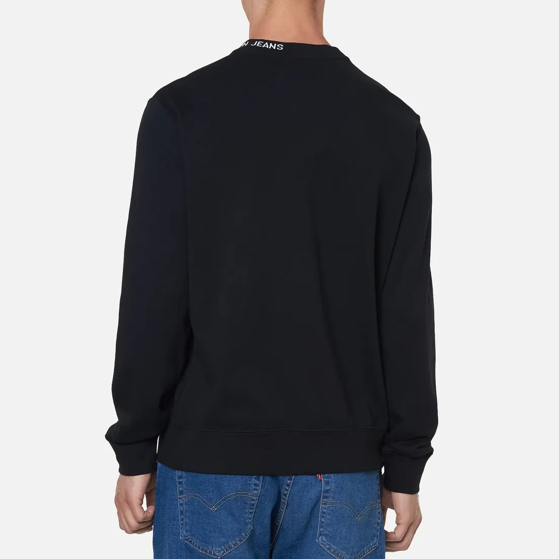 Calvin Klein Jeans Мужская толстовка Center Monogram Crew Neck