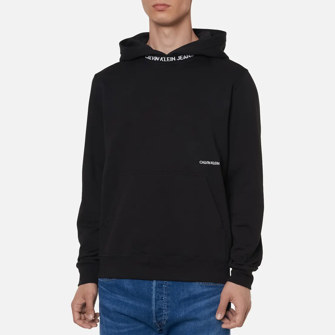 Calvin Klein Jeans Мужская толстовка Subtle Institutional Logo Hoodie