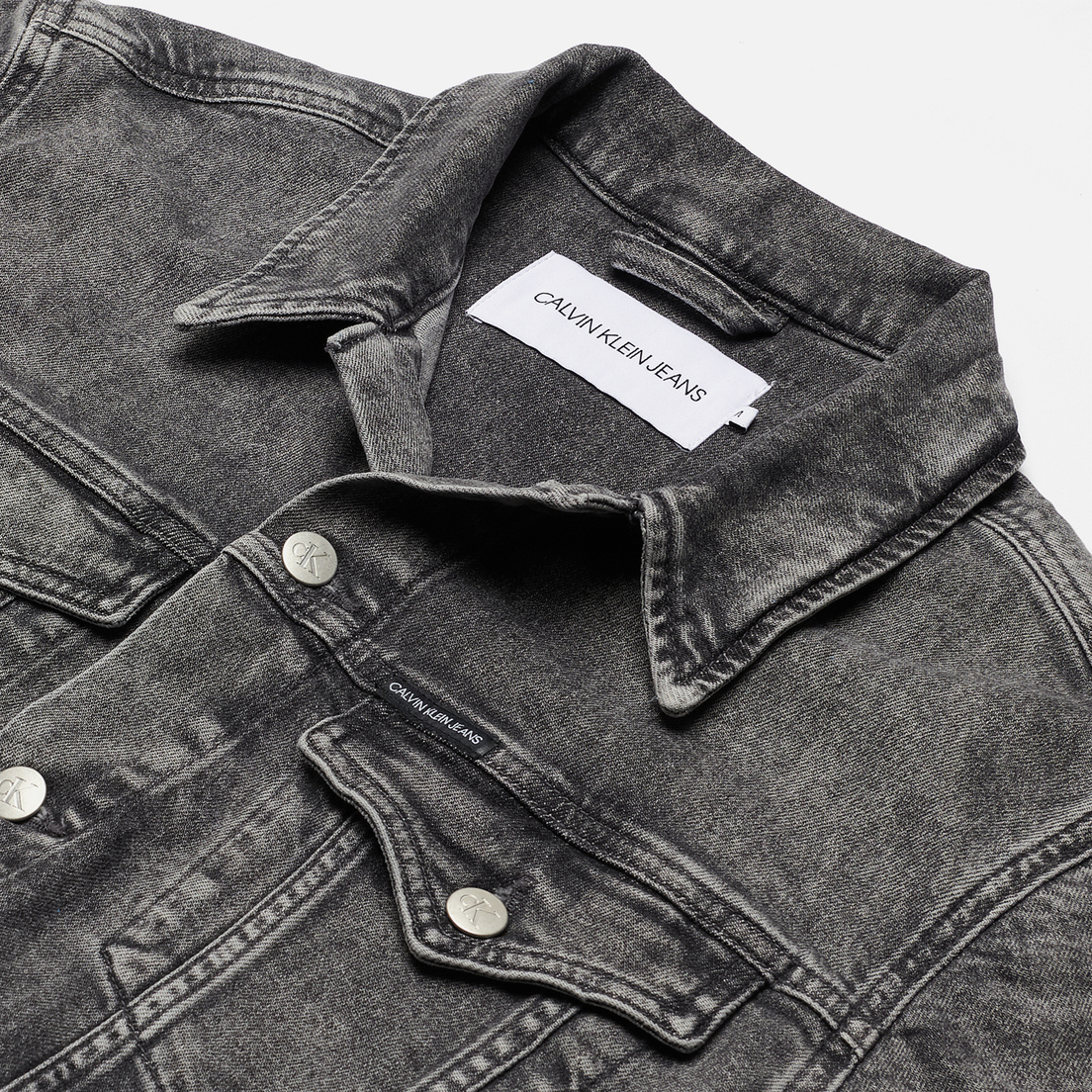 Calvin Klein Jeans Мужская джинсовая куртка Foundation Slim