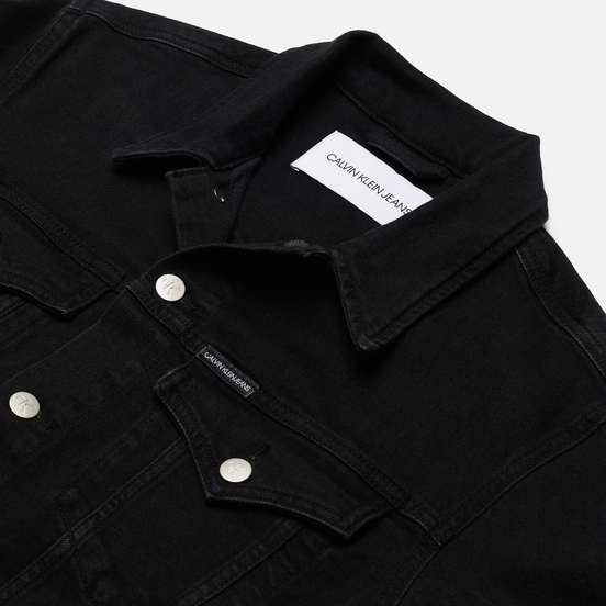 Мужская джинсовая куртка Calvin Klein Jeans Foundation Slim Washed Black