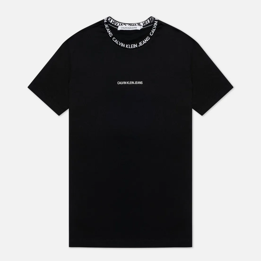 Calvin Klein Jeans Мужская футболка Institutional Collar Logo