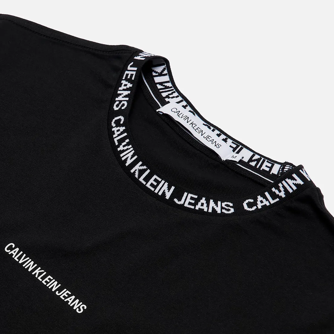 Calvin Klein Jeans Мужская футболка Institutional Collar Logo