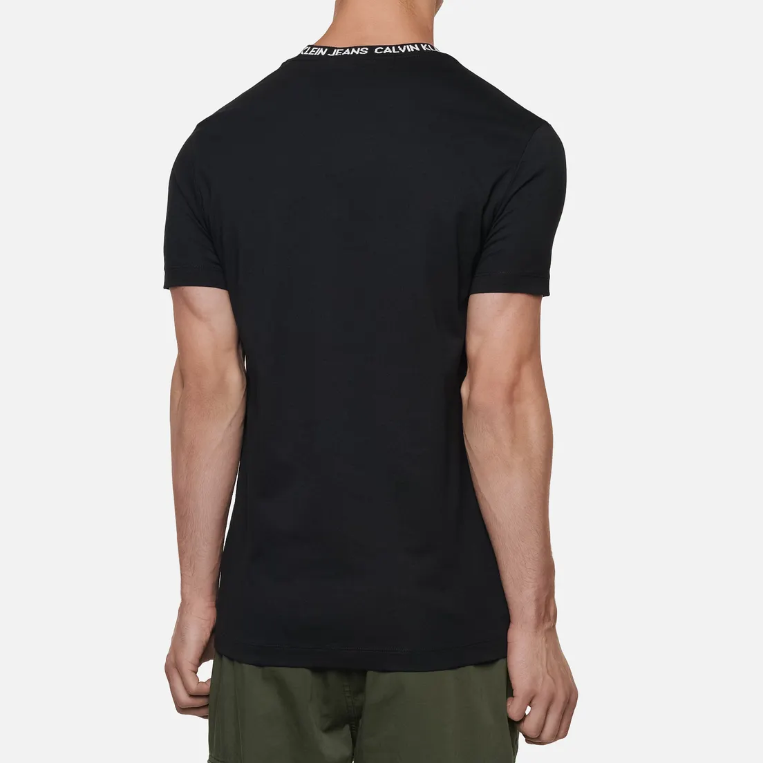 Calvin Klein Jeans Мужская футболка Institutional Collar Logo