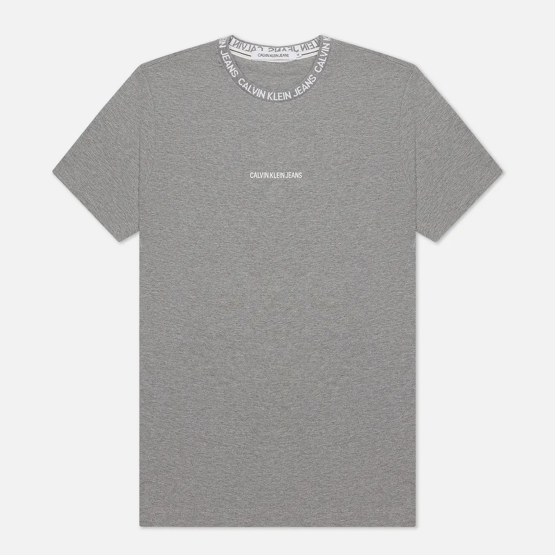 Calvin Klein Jeans Мужская футболка Institutional Collar Logo