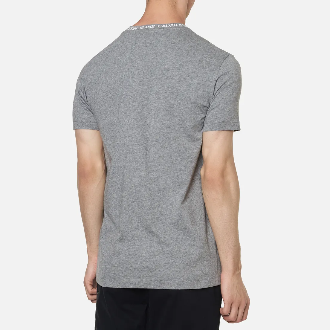 Calvin Klein Jeans Мужская футболка Institutional Collar Logo