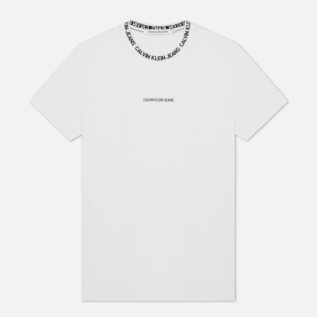 Calvin Klein Jeans Мужская футболка Institutional Collar Logo