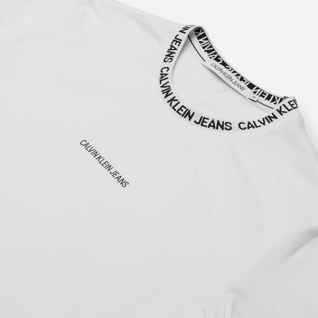 Calvin Klein Jeans Мужская футболка Institutional Collar Logo