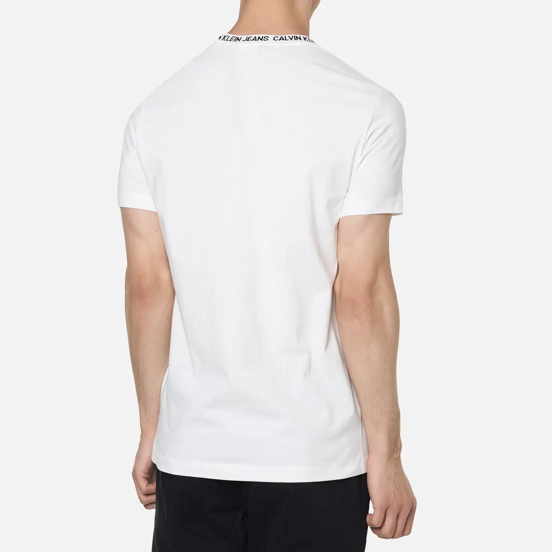 Calvin Klein Jeans Мужская футболка Institutional Collar Logo