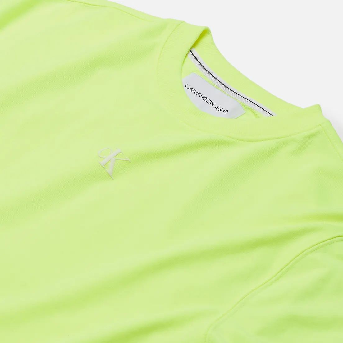 Calvin Klein Jeans Мужская толстовка Back Logo Neon Crewneck