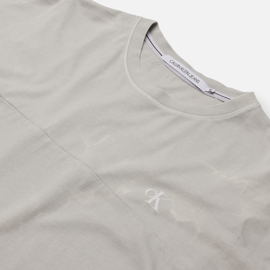 Мужская футболка Calvin Klein Jeans Lava Dye Antique Grey