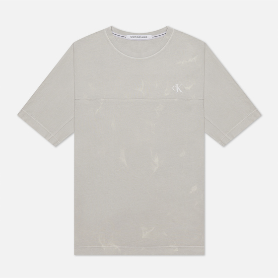 Мужская футболка Calvin Klein Jeans Lava Dye Antique Grey