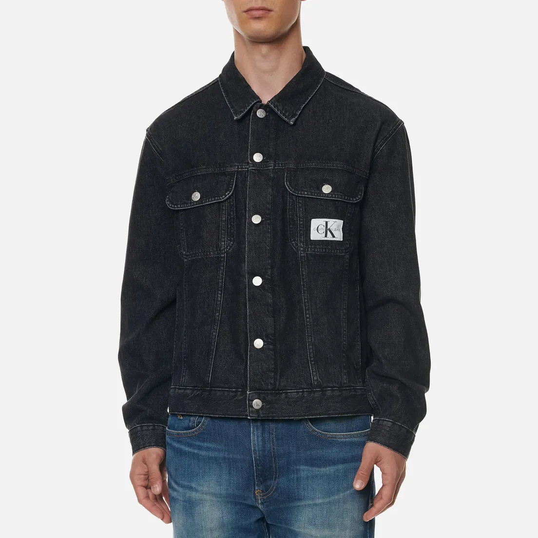 Calvin Klein Jeans Мужская джинсовая куртка Regular
