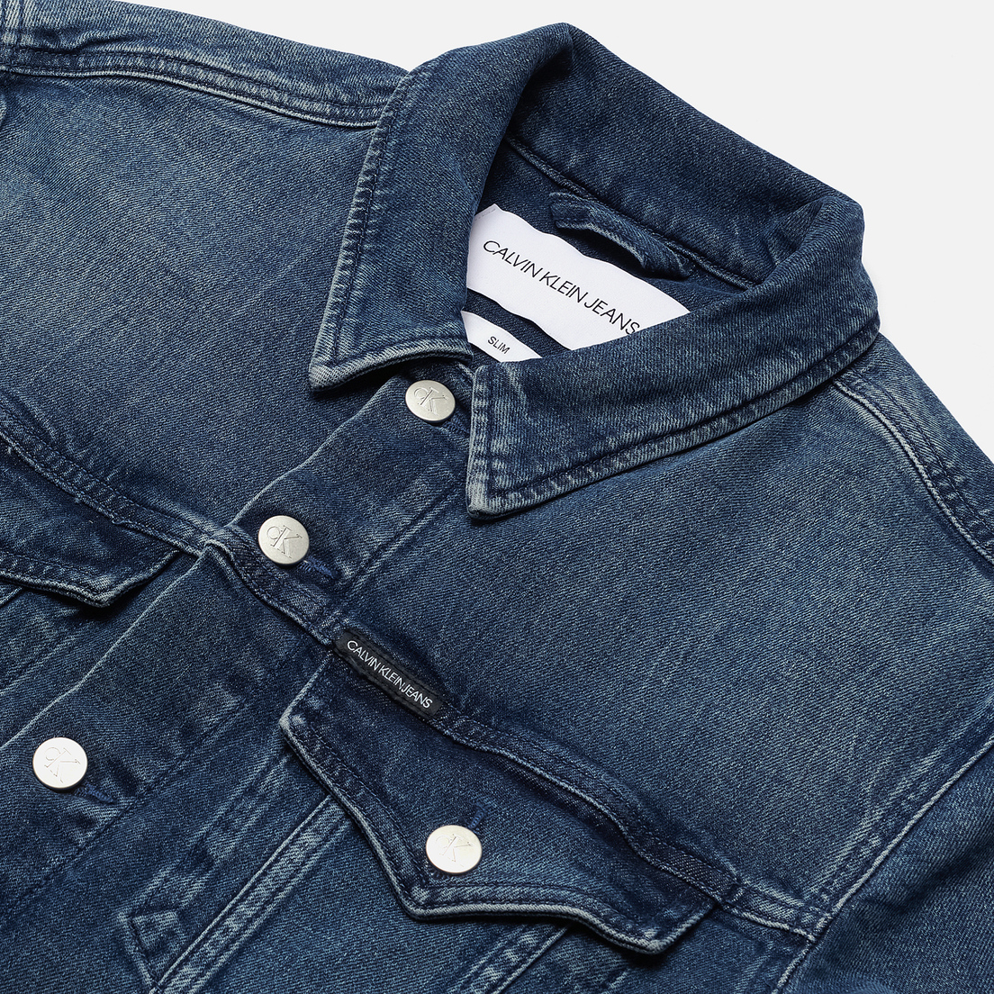 Calvin Klein Jeans Мужская джинсовая куртка Foundation