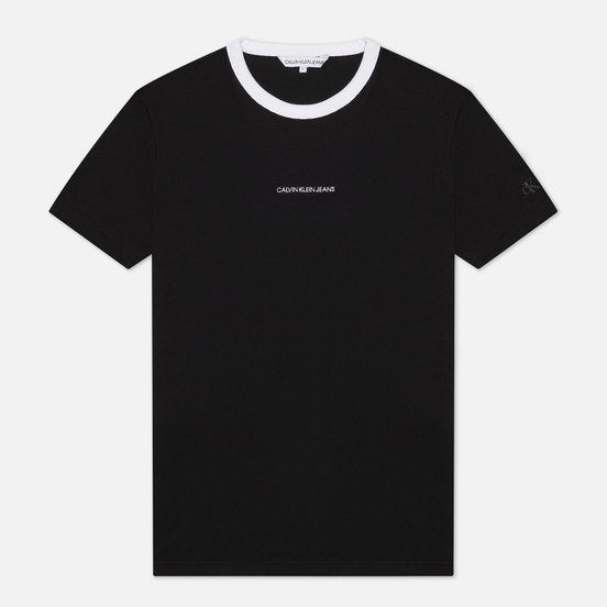 Мужская футболка Calvin Klein Jeans Ringer Black