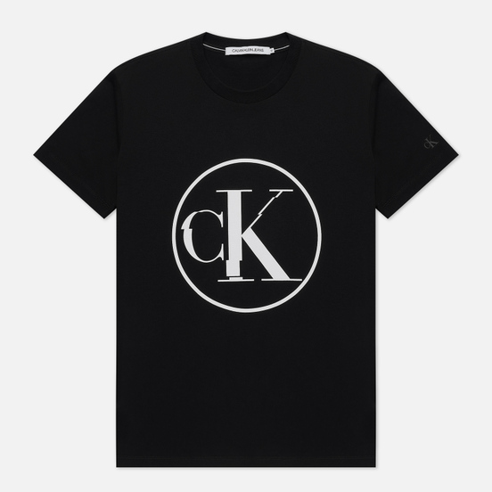 Мужская футболка Calvin Klein Jeans Round Distorted Black