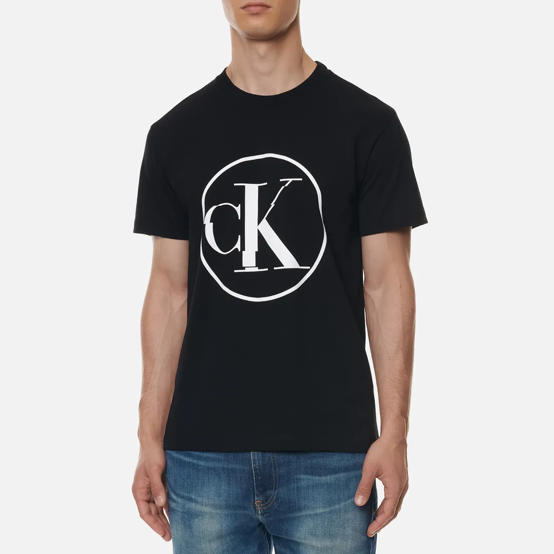Calvin Klein Jeans Мужская футболка Round Distorted