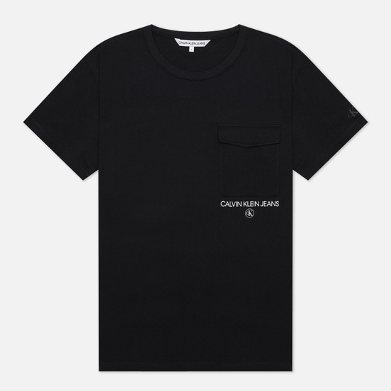 Мужская футболка Calvin Klein Jeans Instit Utility Pocket Black