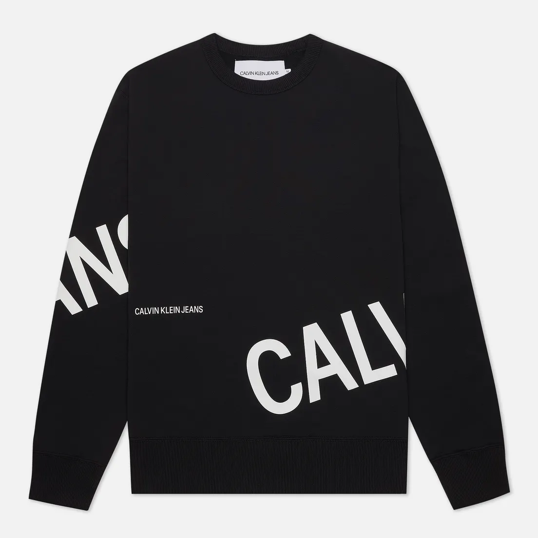 Calvin Klein Jeans Мужская толстовка Stretch Logo Crew Neck