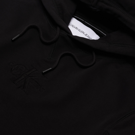Мужская толстовка Calvin Klein Jeans Acid Wash Hoodie Black