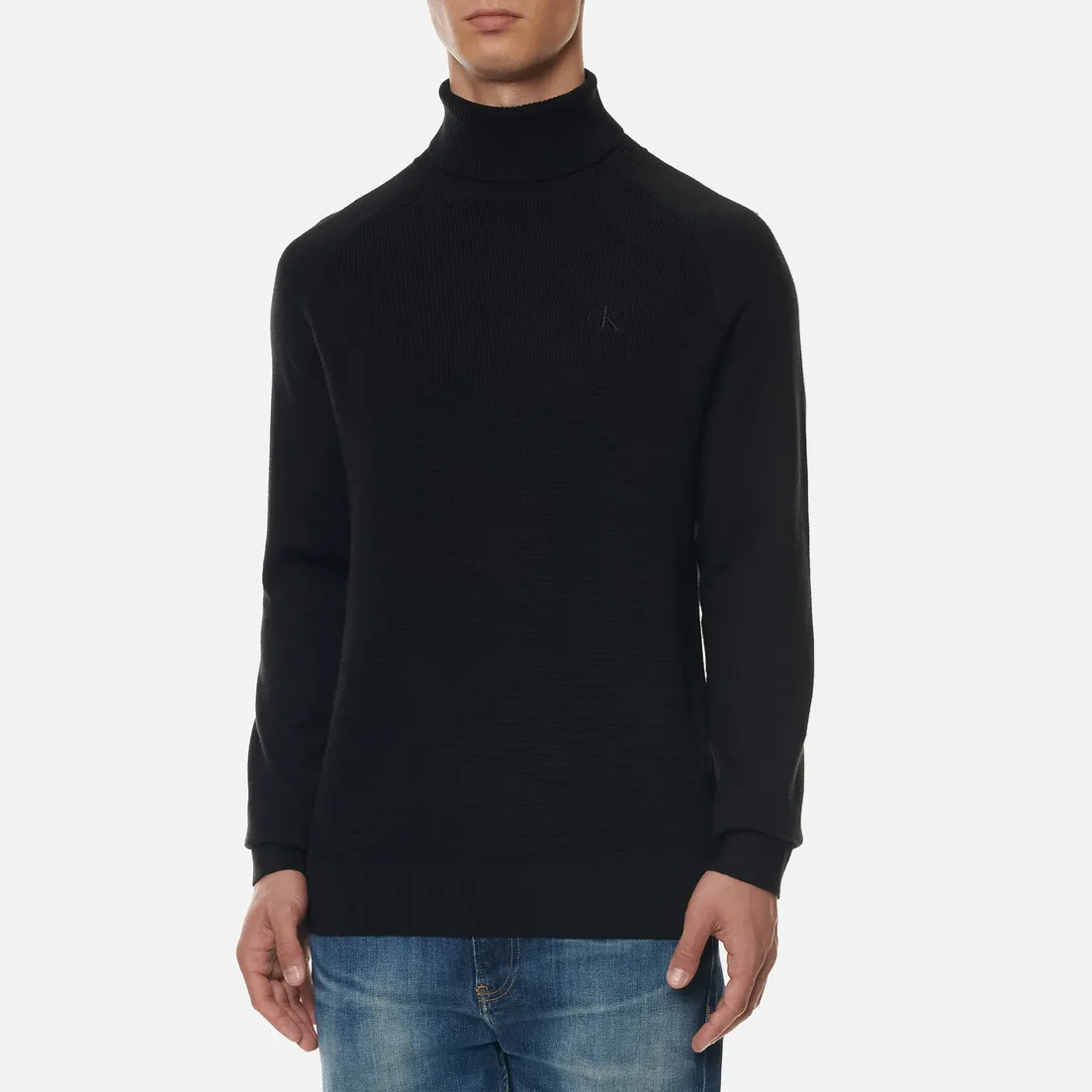 Calvin Klein Jeans Мужская водолазка Text Roll Neck