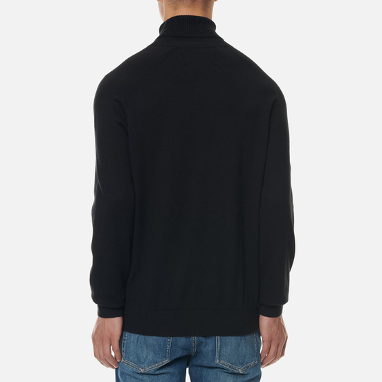 Мужская водолазка Calvin Klein Jeans Text Roll Neck Black