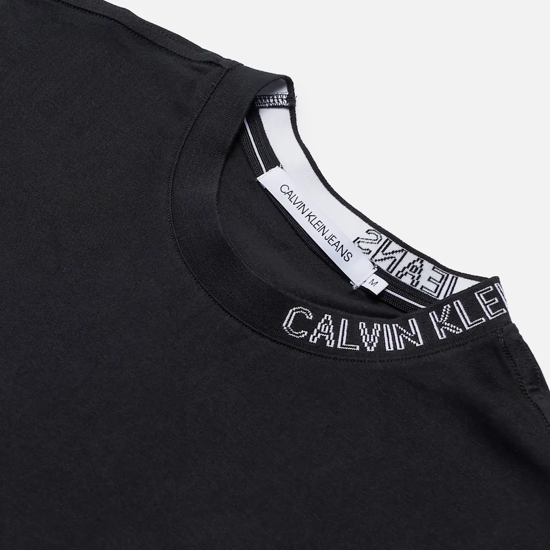 Calvin Klein Jeans Мужская футболка Collar Intarsia