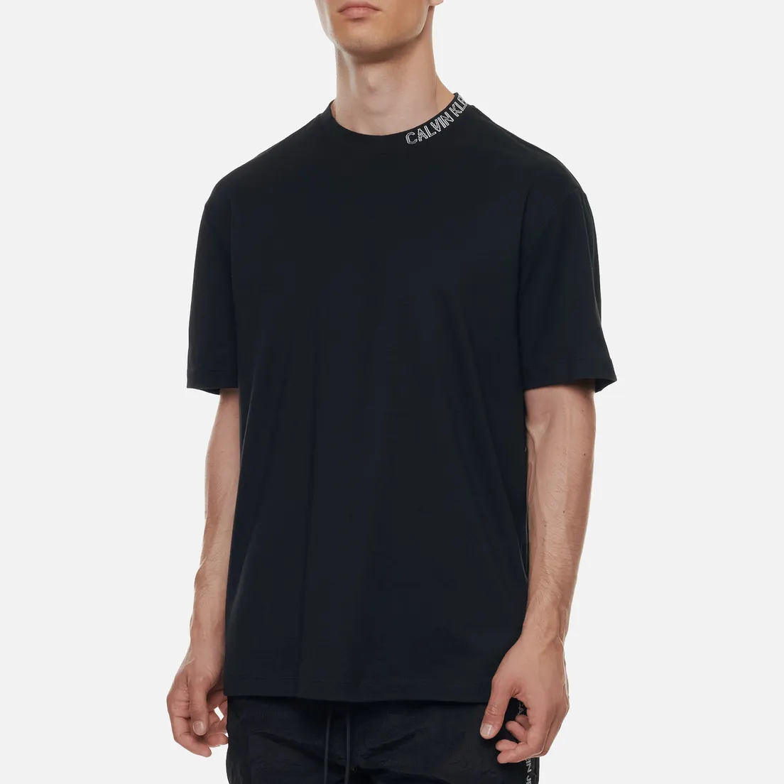 Calvin Klein Jeans Мужская футболка Collar Intarsia
