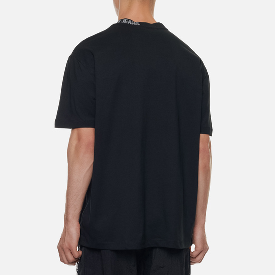 Мужская футболка Calvin Klein Jeans Collar Intarsia Black