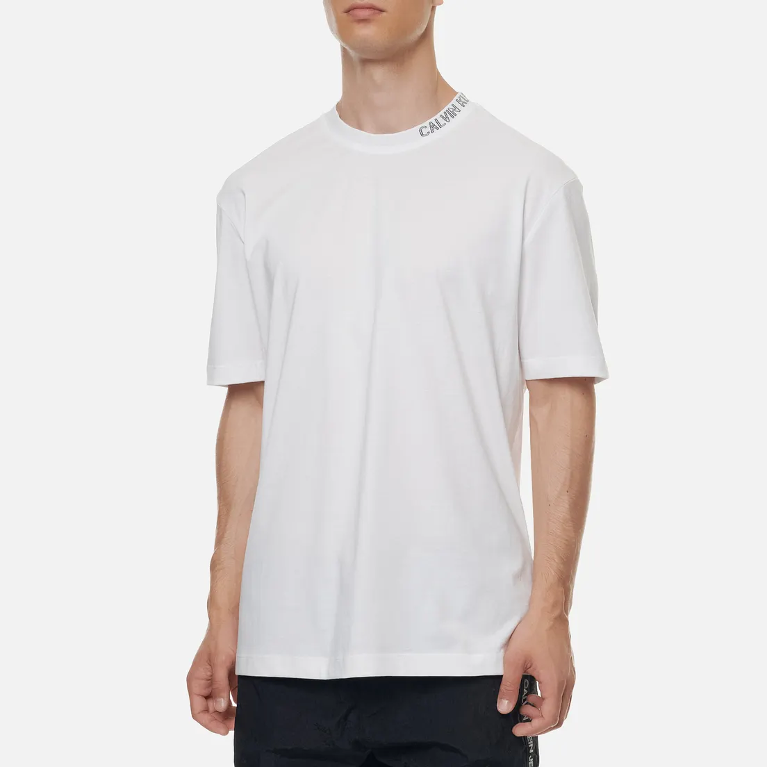 Calvin Klein Jeans Мужская футболка Collar Intarsia