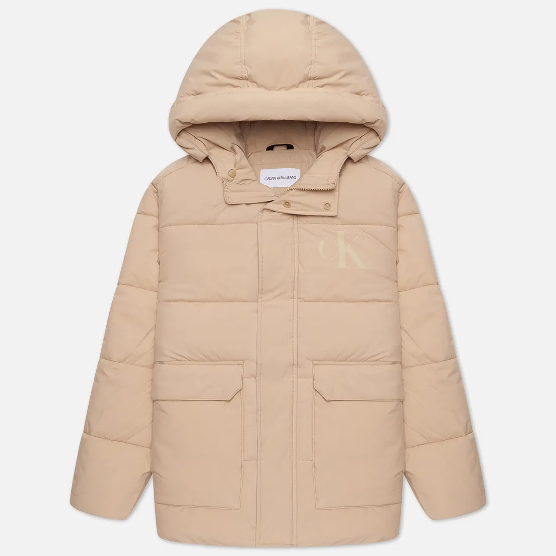 Calvin Klein Jeans Мужской пуховик Recycled Hooded