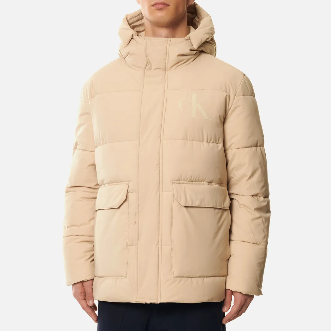 Calvin Klein Jeans Мужской пуховик Recycled Hooded