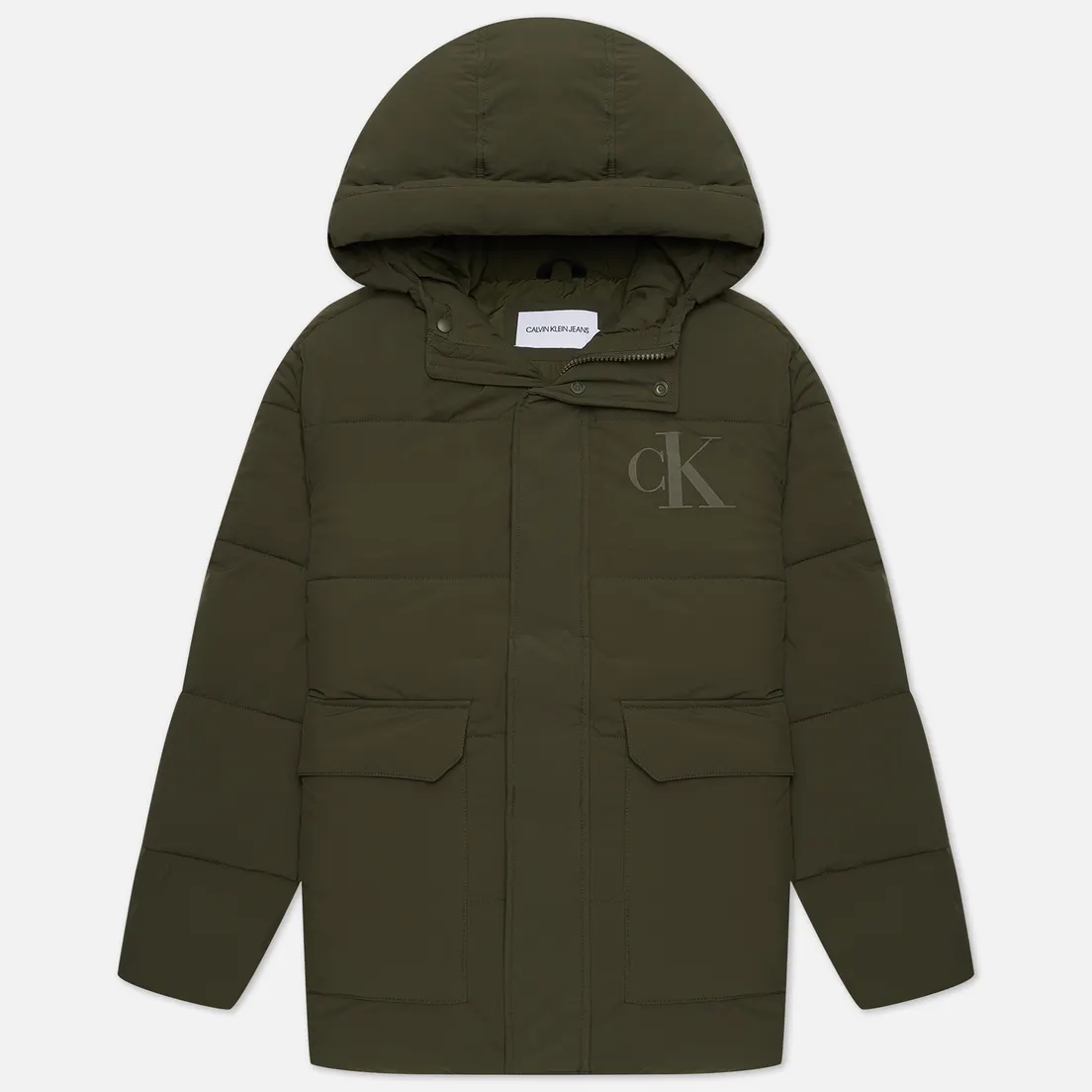 Calvin Klein Jeans Мужской пуховик Recycled Hooded