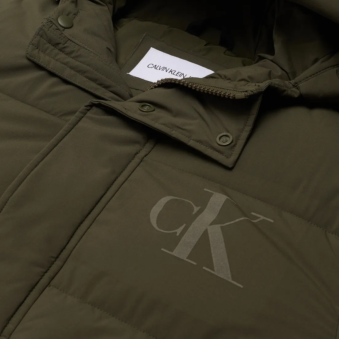Calvin Klein Jeans Мужской пуховик Recycled Hooded