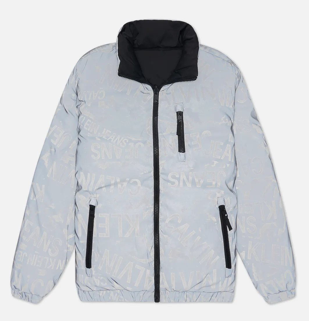 Calvin Klein Jeans Мужской пуховик Reflective Reversible